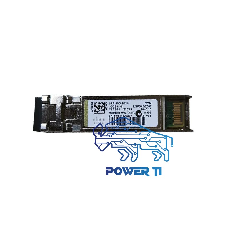 Transceiver Cisco SFP-10G-BXU-I 10GBASE-BXU SFP+ Monomodo Bidireccional 10KM | SFP-10G-BXU-I